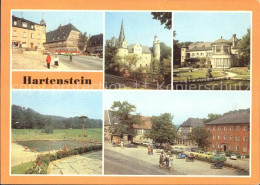72017606 Hartenstein Zwickau Hist Gaststaette Weisses Ross Burg Schloss Stein Pi - Hartenstein