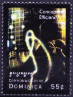 Dominica 2000 MNH, Concept Of Efficiency, Millennium Stamp - Other & Unclassified