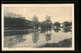 AK Mölln I. Lbg., Am Mühlenteich  - Mölln