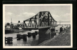 AK Rendsburg, Partie Der Strassen-Drehbrücke  - Rendsburg