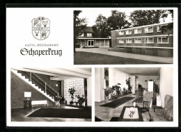 AK Celle, Hotel-Restaurant Schaperkrug, Eigentümer: Karl-Heinz Schaper  - Celle