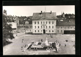 AK Gössnitz /Kr. Schmölln, Freiheitsplatz Aus Der Vogelschau  - Schmoelln