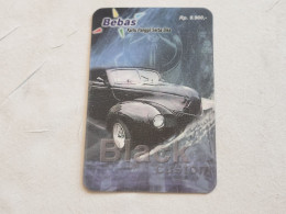 Indonesia-(ID-PP-277)-Car-Black Custom-(45)-(Rp.9.900)-(172072740716)(10/2005)-used Prepiad Card Card - Indonesië