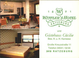 72013443 Ratzeburg Wittler Hotel Gaestehaus Caecilie Ratzeburg - Ratzeburg