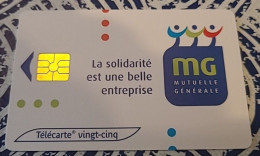 TELECARTE 25 U Hn 155 MUTUELLE GENERALE - 25 Units