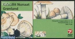 Greenland 2006 Mushrooms Booklet, Mint NH, Nature - Mushrooms - Stamp Booklets - Ongebruikt