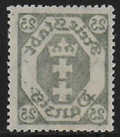 Danzig: MiNr. 77, Postfrisch, ** Abklatsch - Mint