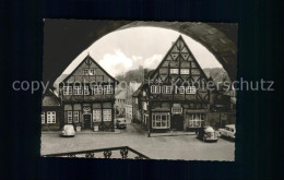 72014682 Moelln Lauenburg Marktplatz Blick Von Gerichtslaube Auf Museum  Moelln - Mölln