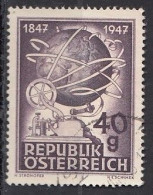 AUSTRIA 837,used,falc Hinged - UPU (Union Postale Universelle)