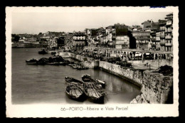 PORTUGAL - PORTO - RIBEIRA E VISTA PARCIAL - Porto