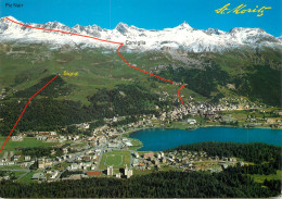 Switzerland Grisons St Moritz Bad Und Dorf - Sankt Moritz