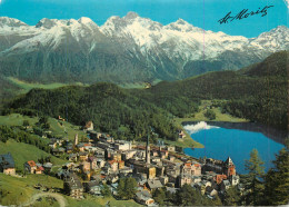 Switzerland Grisons St Moritz Panorama - Saint-Moritz