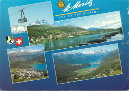 Switzerland Grisons St Moritz Oberengadin Multi View - Sankt Moritz