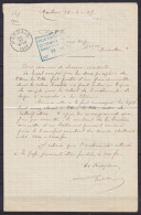 Note De Service De La Poste De Marbais Càd MARBAIS /28 VI 1927 Pour Direction à BRUXELLES (+ Réponses) - Concerne Indemn - Covers & Documents