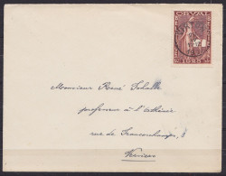 L Affr. N°261 (première Orval) Càd VIRTON /26 IV 1928 Pour VERVIERS - Storia Postale