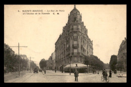 94 - SAINT-MANDE - LA RUE DE PARIS ET L'AVENUE DE LA TOURELLE - Saint Mande