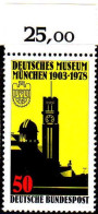 RFA Poste N** Yv: 810 Mi:963 Deutsches Museum München (Bord De Feuille) (Thème) - Musei