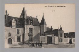 CPA - 91 - Etampes - Hôtel Saint-Yon - Animée - Non Circulée - Etampes