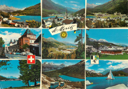 Switzerland Grisons St Moritz Multi View - Sankt Moritz