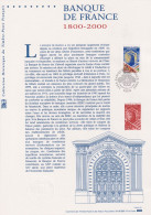 2000 FRANCE Document De La Poste Banque De France  N° 3299 - Documents Of Postal Services