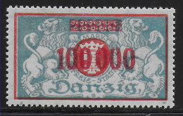 Danzig: MiNr. 105I, Postfrisch, **  - Mint