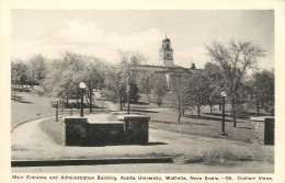 Main Entrance And Administrative Building, Acadia University, Wolfville - Altri & Non Classificati