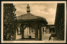 Saalburg - Blick In Das Atrium -  Viaggiata 1922 - Rif. Ad781 - Saalburg