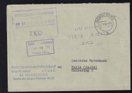 R3 Konsumgenossenschaft E.G.m.b.H. 42 MERSEBURG ZKD Auf Brief - Autres & Non Classés