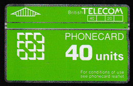 British Telekom Phonecard 40 Units - Non Classificati