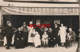 RARE Photo Cpa PARIS 07 "Restaurant Du Carnot" Tenu Par Dammert Au 7 Quai Voltaire - Arrondissement: 07