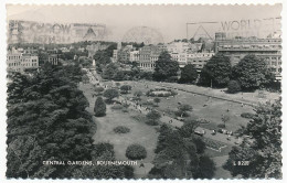 CPSM Dentelée 9 X 14  Grande Bretagne Angleterre (45) BOURNEMOUTH Central Gardens  Jardin - Bournemouth (vanaf 1972)