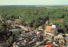 27 BEAUMONT LE ROGER VUE ET EGLISE SAINT NICOLAS - Beaumont-le-Roger