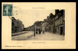 62 - AUXI-LE-CHATEAU - RUE D'ABBEVILLE - Auxi Le Chateau