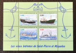 Bloc Neuf** Saint-Pierre Et Miquelon 1996 Y&t 632 À 635 - Ongebruikt