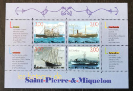 Bloc Neuf** Saint-Pierre Et Miquelon 1999 Y&t 696 À 699 - Ongebruikt