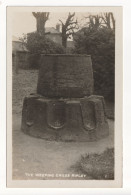 Ripley - The Weeping Cross - Old Yorkshire Real Photo Postcard - Other & Unclassified