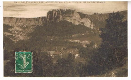 39   PRES ARBOIS LES PLANCHES ET LES ROCHERS DE LA CHATELAINE  1912 - Arbois