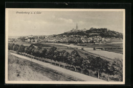 AK Frankenberg A. D. Eder, Teilansicht Mit Kirche  - Frankenberg (Eder)