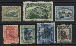 Jamaica (B05). 1919 Pictorials. Watermark Crown CA. 1st 7 Values. Used. Hinged. - Jamaïque (...-1961)