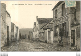 PORCHEVILLE  RUE PRINCIPALE ALLANT A LA SEINE - Porcheville