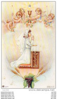 510Bf   Image Pieuse Souvenir Communion Solennelle église De Laragne (05) Andrée Guirand En 1954 - Religione & Esoterismo