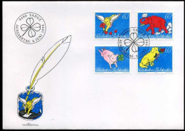 Liechtenstein - Dieren - FDC -  - FDC