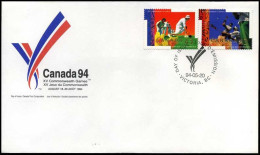 Canada - Commonwealth Games - FDC  - 1991-2000