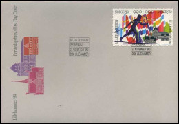 Noorwegen - Lillehammer 1994 - FDC -  - FDC