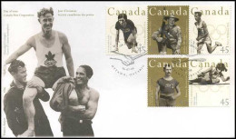 Canada - Atletiek - FDC  - 1991-2000