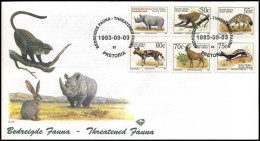 Zuid -Afrika - Endangered Fauna - FDC -  - FDC