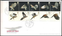 United Kingdom - Raptors - FDC -  - 2001-2010 Decimal Issues