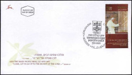 Israël - Paus Johannes-Paulus II - FDC -  - FDC