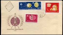 Hungary - FDC - Ruimtevaart / Space - Europa