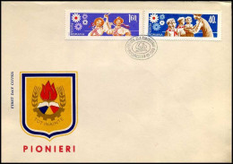 Republica Populara Romana - FDC - Pionieri - FDC